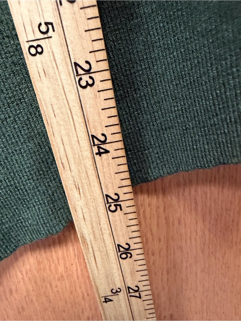 Commense Green Ruffle-Front Cardigan - Picture 6 of 6